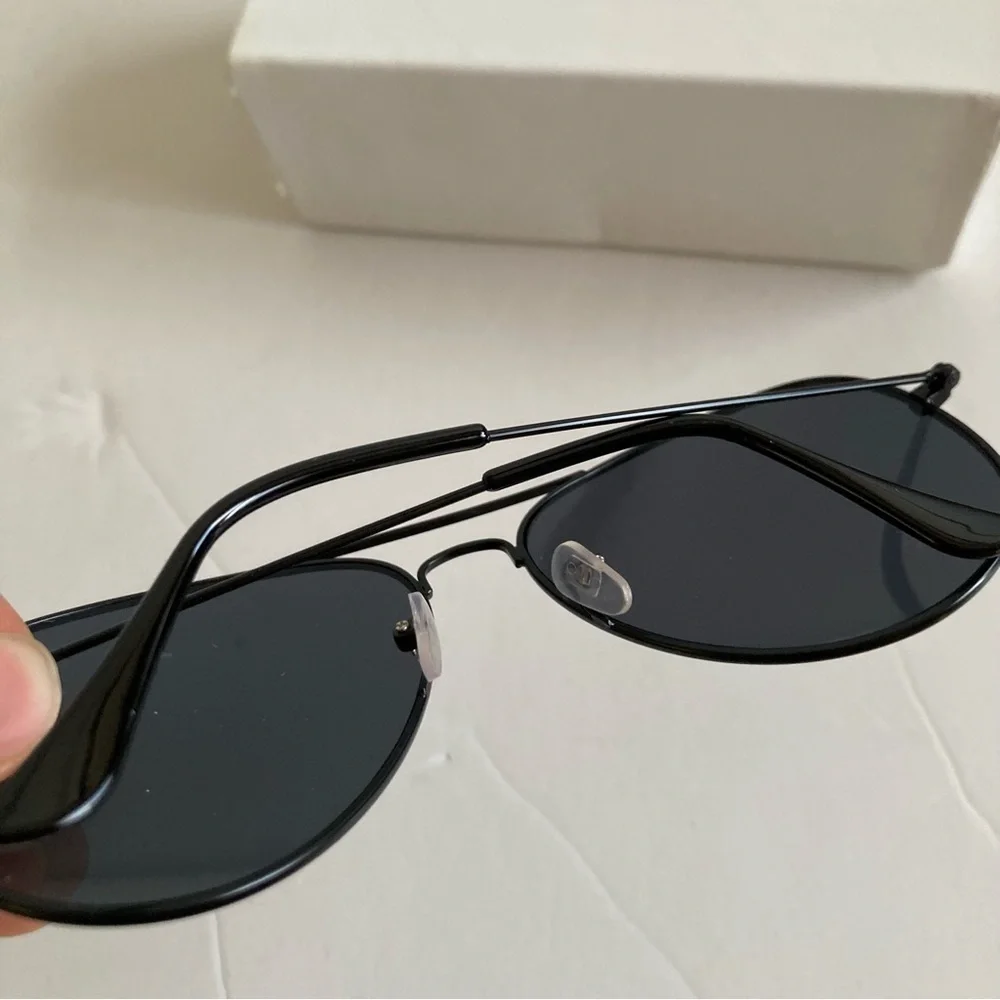 New Aviator All Black Sunglasses